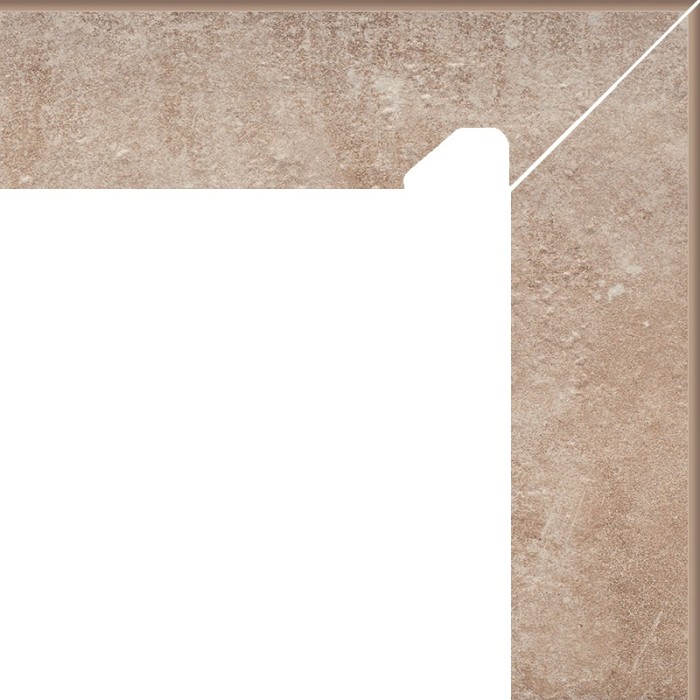 Клинкер Paradyz SCANDIANO OCHRA COKOL 2 EL.-LEWY