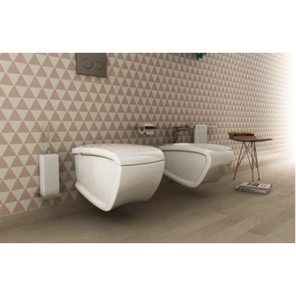 Подвесной унитаз Artceram Hi-Line (HIV001 01;00) white glossy