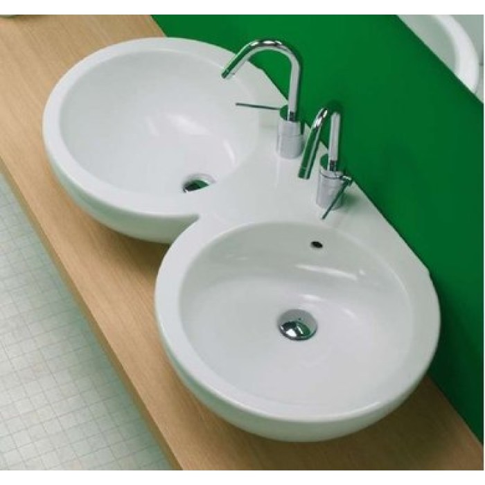 Керамическая раковина 92 см Hatria You&Me, белый (Y0HF01)