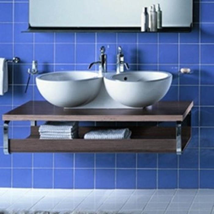 Керамическая раковина 92 см Hatria You&Me, белый (Y0HF01)