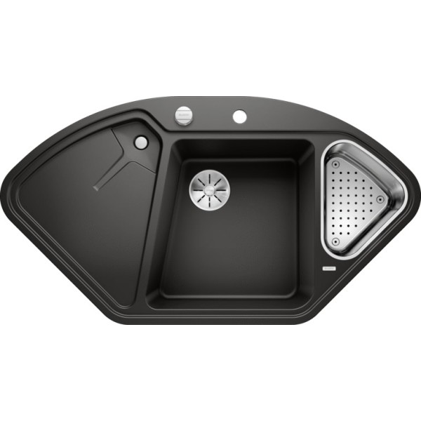 Мойка для кухни Blanco Delta II черный 525867