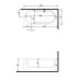 Gruppo Treesse Cristina Ванна прямоугольная 150x70xh57 см