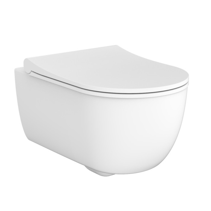 Унитаз подвесной без ободка DEVIT 3020140W ART 2.0 soft-close