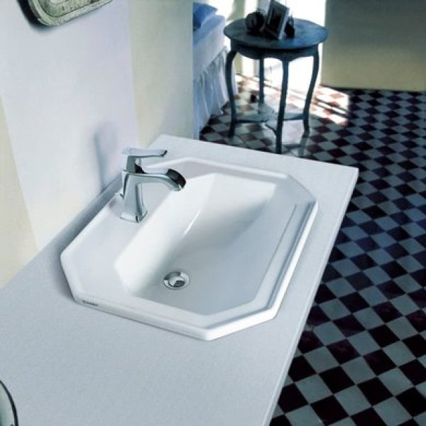 Плитка керамогранит Керамическая раковина 58 см Duravit 1930 0476580000 для пола