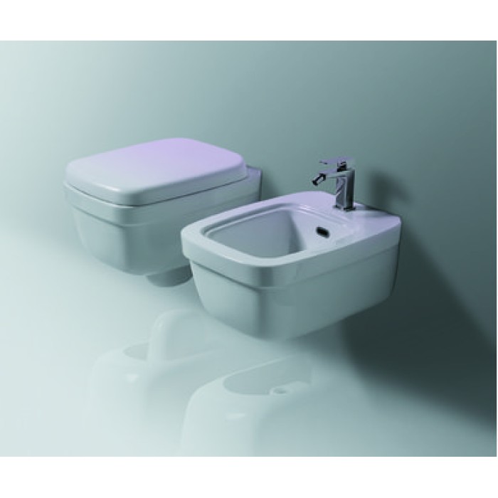 Подвесной унитаз Simas Evolution, bianco glossy (EVO 18) Подвесной унитаз Simas Evolution, bianco glossy (EVO 18)