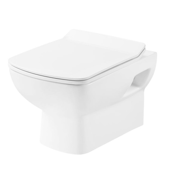Подвесной унитаз DEVIT COMFORT NEW 3120123 с крышкой softclose тонкой