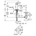 Смеситель для раковины Grohe Europlus S-Size 3261200E Смеситель для раковины Grohe Europlus S-Size 3261200E