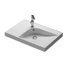 Керамическая раковина 75 см Hatria Grandangolo, белый (YxET01)