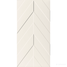Плитка Marca Corona 4D D730 .CHEVRON WHITE MAT 10×800×400