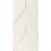 Плитка Marca Corona 4D D730 .CHEVRON WHITE MAT 10×800×400