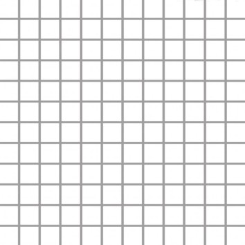 Мозаїка Albir Bianco (2,3x2,3) 298x298x6 Paradyz