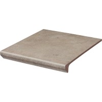Сходинка з капіносом пряма Viano Beige 30x33 код 1176 Ceramika Paradyz