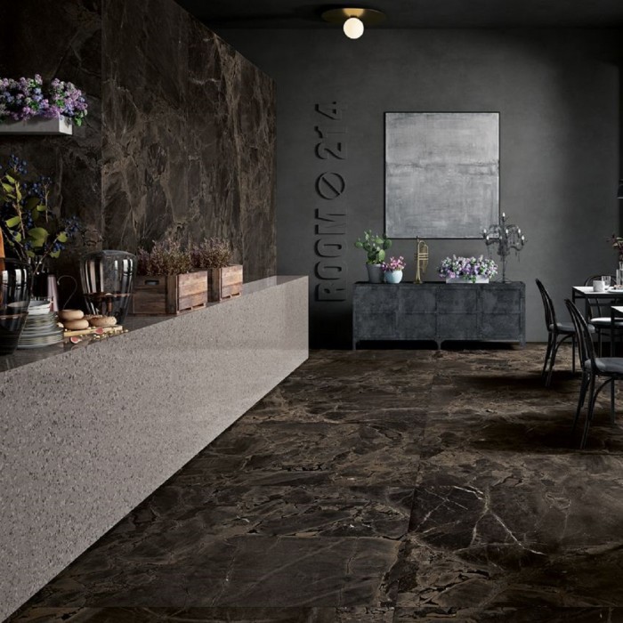 Керамогранит Imola The room INF BR6 12 RM 6×1200×600 под камень