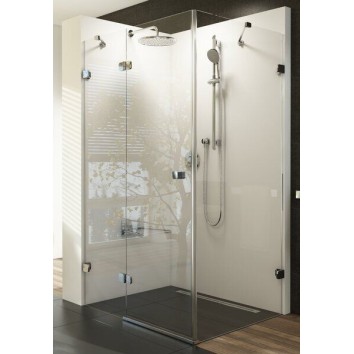 Душевая кабина Ravak Brilliant BSDPS-100/80 L Хром Transparent