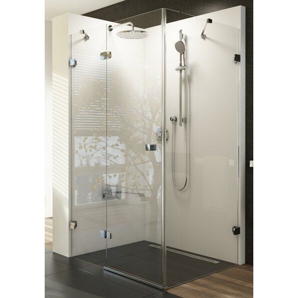 Душевая кабина Ravak Brilliant BSDPS-100/80 L Хром Transparent