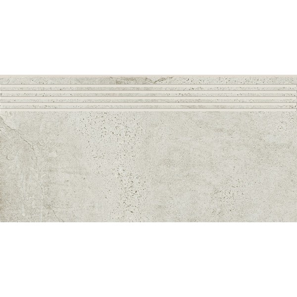 Керамогранит OPOCZNO NEWSTONE WHITE STEPTREAD под камень