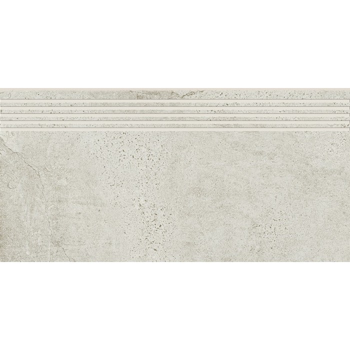 Керамогранит OPOCZNO NEWSTONE WHITE STEPTREAD под камень