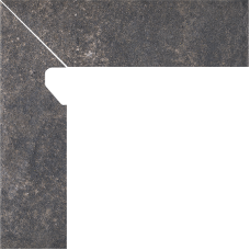 Цоколь Viano Antracite Лівий 2 ел 8,1x30 код 7490 Ceramika Paradyz