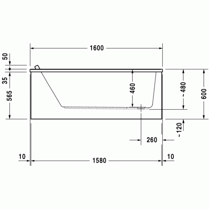 Starck ванна прямоугольная 160 см 700333000000000 в интернет-магазине «Estet Room» Starck ванна прямоугольная 160 см 700333000000000 в интернет-магазине «Estet Room»