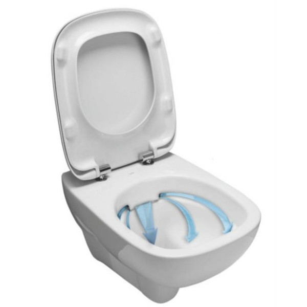 Унитаз подвесной Kolo Style Rimfree (L23120000) без сиденья