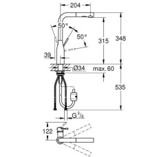 Grohe Essence Смеситель для кухни (30270DL0)