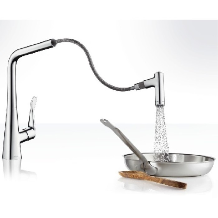 Смеситель для кухни Hansgrohe Metris 14820000 Смеситель для кухни Hansgrohe Metris 14820000