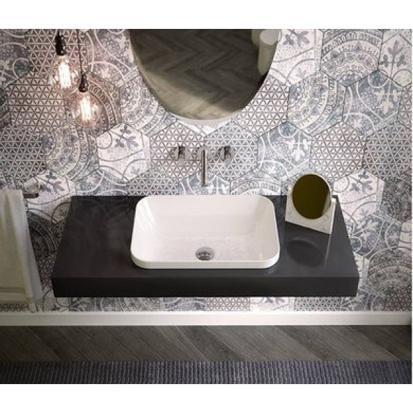 Керамическая раковина 43 см Artceram Gio Evolution, white glossy (GIL006 01;00)