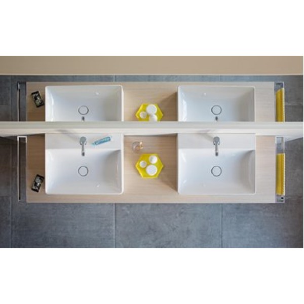 Плитка керамогранит Керамическая раковина 60 см Duravit DuraSquare 2353600071 для пола