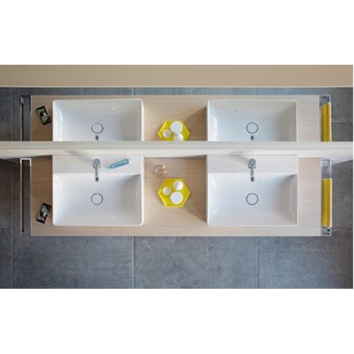 Плитка керамогранит Керамическая раковина 60 см Duravit DuraSquare 2353600071 для пола