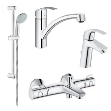 Набор смесителей для ванны Grohe Grohtherm 800 345534