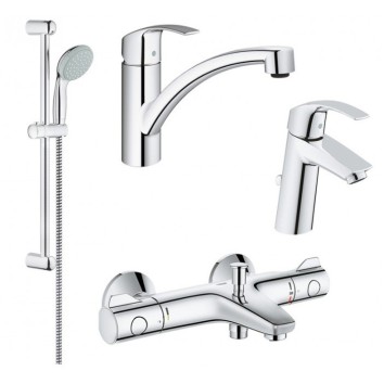 Набор смесителей для ванны Grohe Grohtherm 800 345534