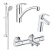 Набор смесителей для ванны Grohe Grohtherm 800 345534