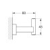 Grohe Essentials Cube Крючок для банного халата (40511001)