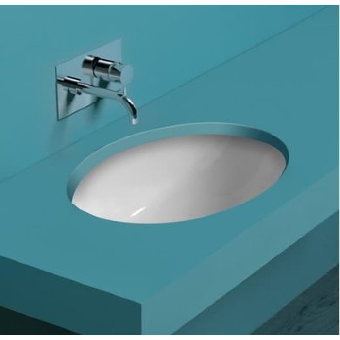 Керамическая раковина 58 см Simas Top-Lavabi, bianco glossy S 53