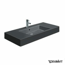 Керамическая раковина 105 см Duravit Vero, черная 0329100800