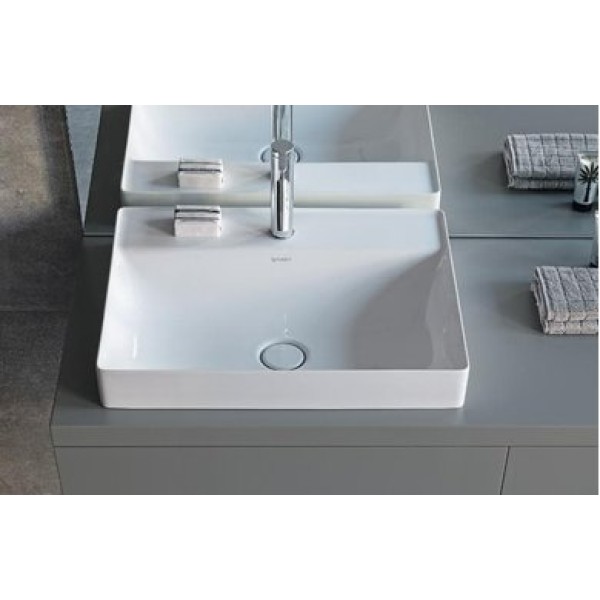 Плитка керамогранит Керамическая раковина 60 см Duravit DuraSquare 2354600041 для пола