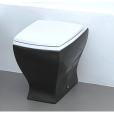 Напольный унитаз Artceram Jazz (JZV002 01;50) white glossy/black bicolor