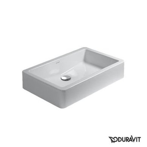 Плитка керамогранит Керамическая раковина 50 см Duravit Vero, белая 0455500000 для пола