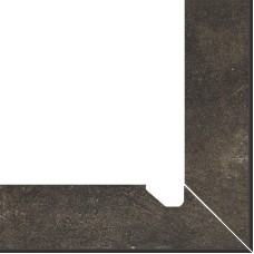 Цоколь Scandiano Brown Правий 2 ел 8,1x30 код 6271 Ceramika Paradyz