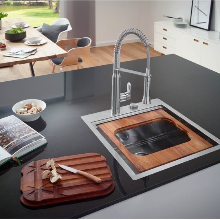 Деревянная двойная разделочная доска Grohe (40940000)