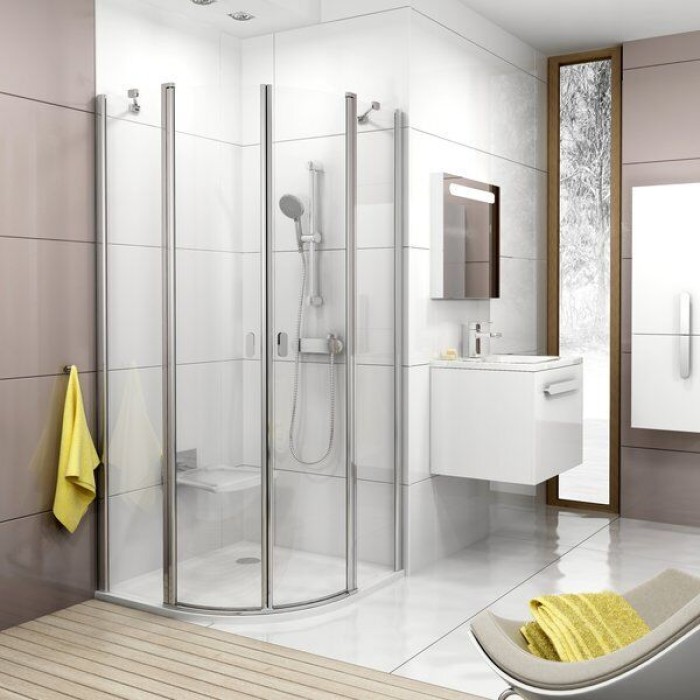 Душевая кабина Ravak CSKK4- 80 Белый Transparent