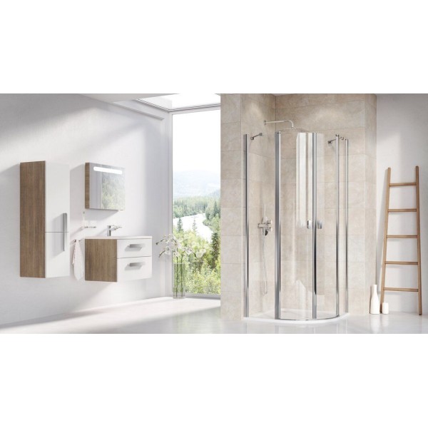 Душевая кабина Ravak CSKK4- 80 Белый Transparent