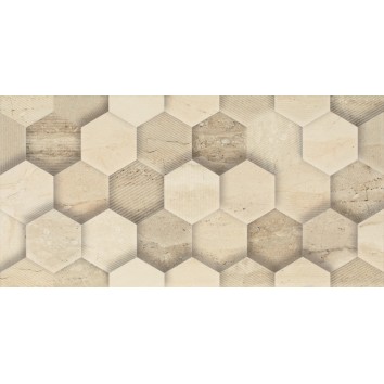 Декор Sunlight Stone Beige Geometryk 30x60 код 0915 Ceramika Paradyz