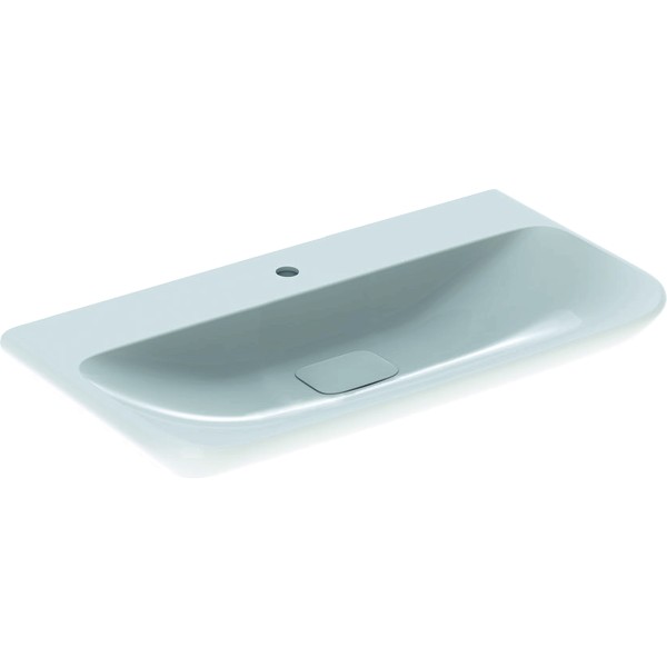 Раковина Geberit myDay 1000x480 мм, без перелива, белый глянец, KeraTect 125400600