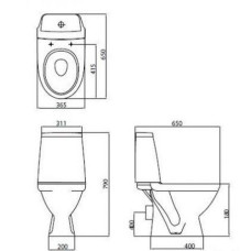 Унитаз Kolo Modo (L39000000) с сиденьем Soft Close