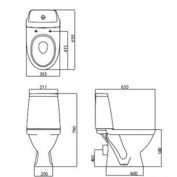 Унитаз Kolo Modo (L39000000) с сиденьем Soft Close