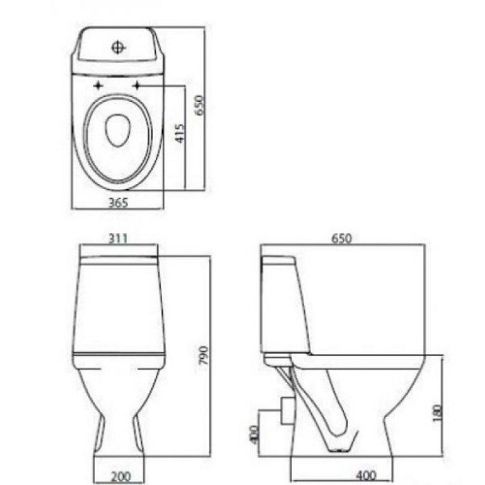 Унитаз Kolo Modo (L39000000) с сиденьем Soft Close