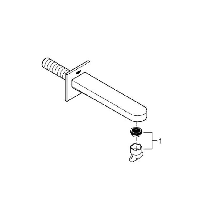 Grohe Plus Излив для ванны (13404003)