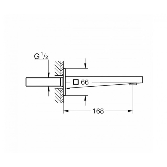 Grohe Plus Излив для ванны (13404003)