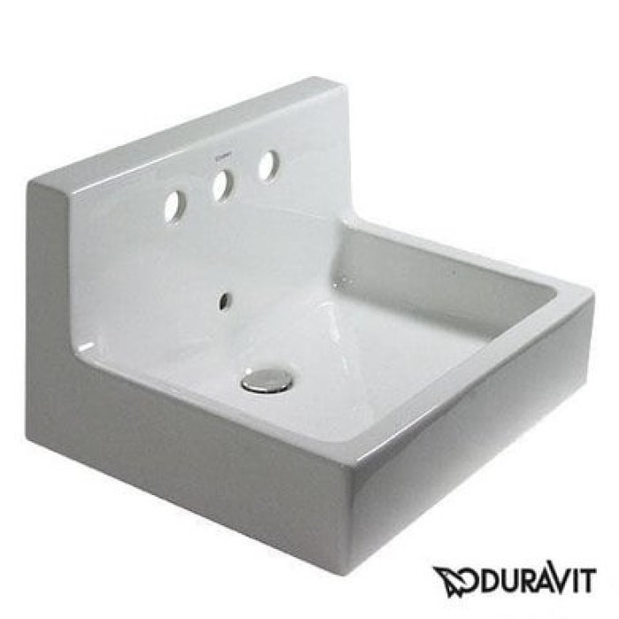 Плитка керамогранит Керамическая раковина 60 см Duravit Vero 0453600000 для пола